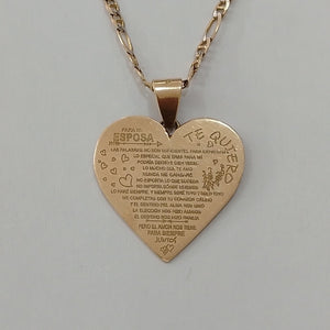CADENA,DIJE ORO 14 K 9,20 GRMS (SEMINUEVO)