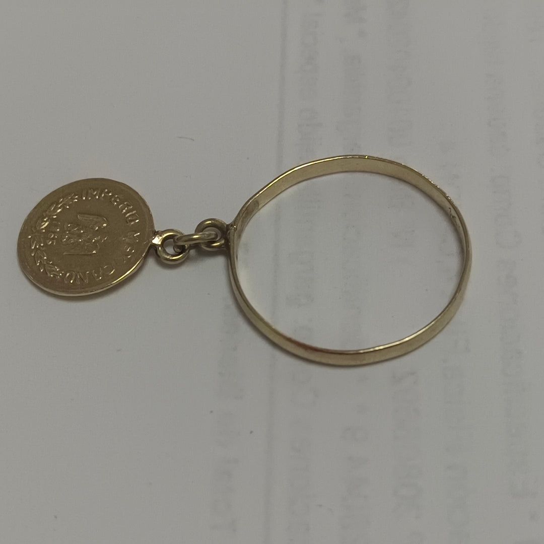 ANILLO ORO 14 K 1,60 GRMS (SEMINUEVO)