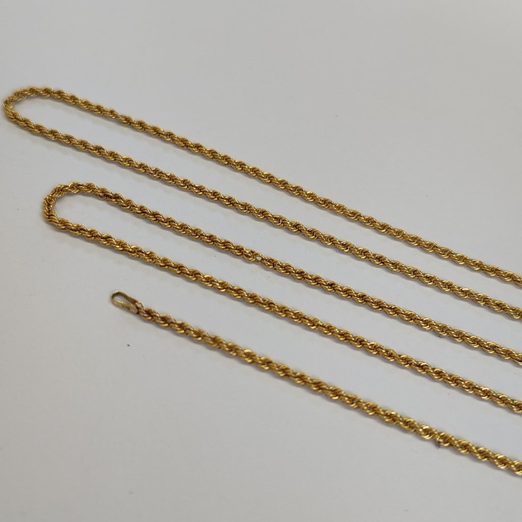 CADENA ORO 14 K 3.9 GRMS (SEMINUEVO)