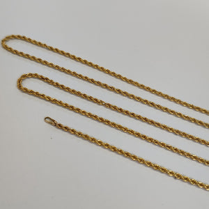 CADENA ORO 14 K 3.9 GRMS (SEMINUEVO)