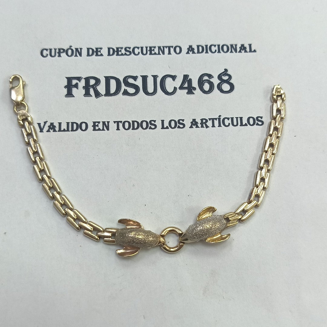 PULSERA ORO 14 K 14.4 GRMS (SEMINUEVO)