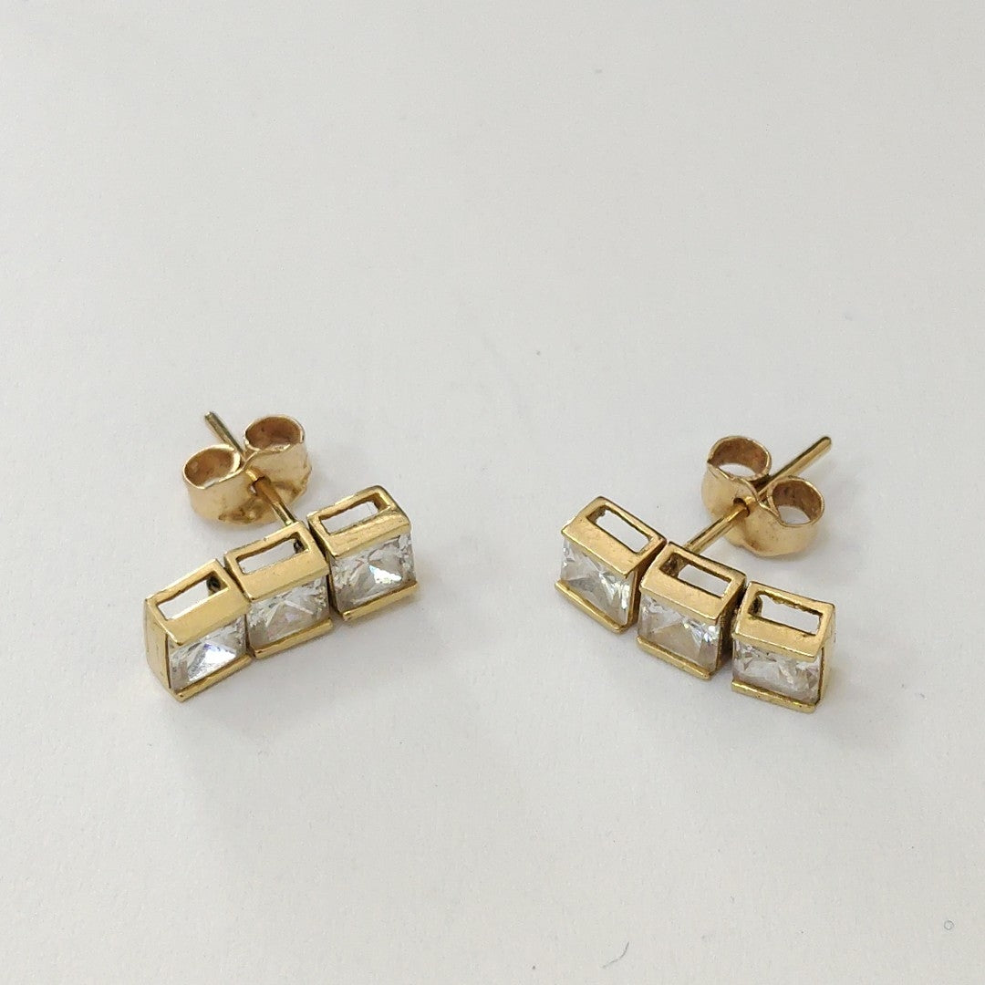 BROQUELES PAR ORO 14 K 2.3 GRMS (SEMINUEVO)