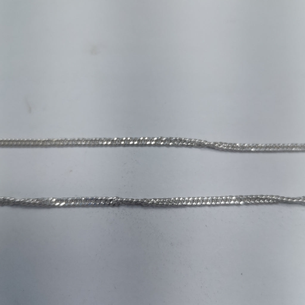 CADENA BARBADA PLATA .925 60 CM 4.82 GR (NUEVO)