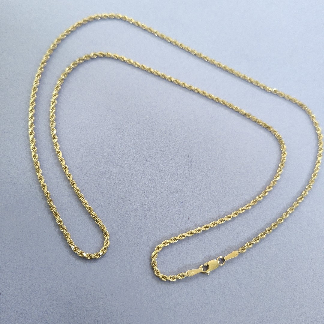 CADENA ORO 10 K 3.4 GRMS (SEMINUEVO)