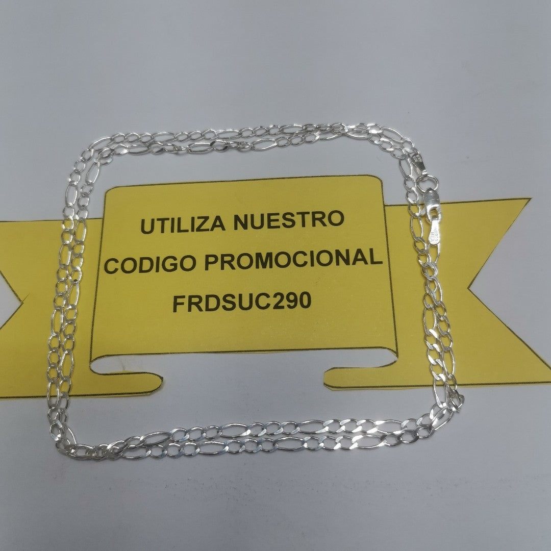 CADENA 3X1 PLATA .925 55 CM 4.33 GR (NUEVO)