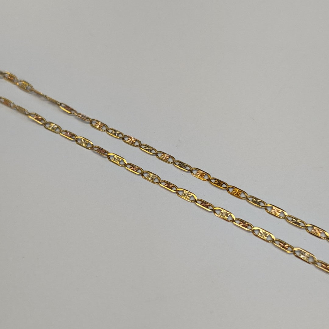 CADENA ORO 14 K 3 GRMS (SEMINUEVO)