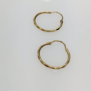 ARRACADAS PAR ORO 14 K 0.8 GRMS (SEMINUEVO)