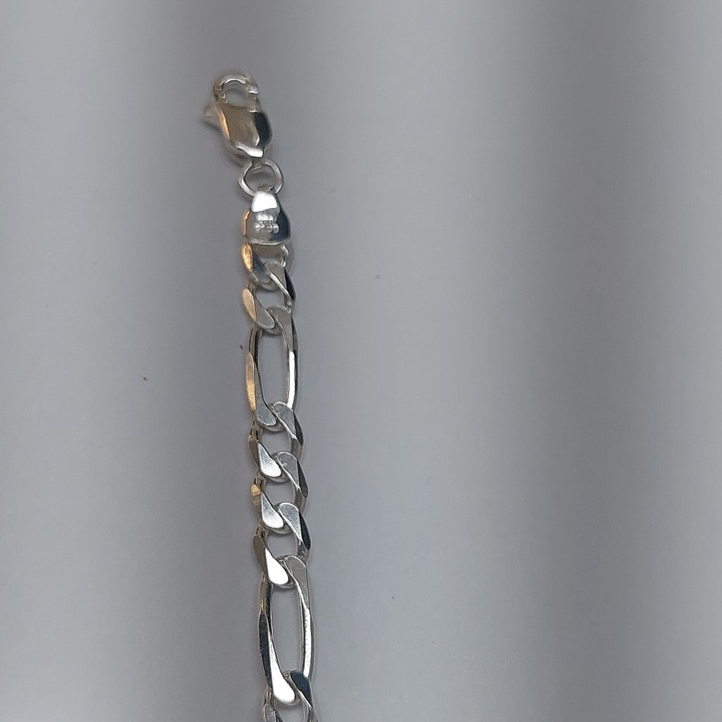 PULSERA ESCLAVA 3X1 PLATA .925 21 CM 10.12 GR (NUEVO)