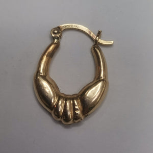 ARETES PAR ORO 14 K 1.1 GRMS (SEMINUEVO)