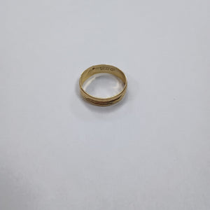ARGOLLA ORO 10 K 1.5 GRMS (SEMINUEVO)