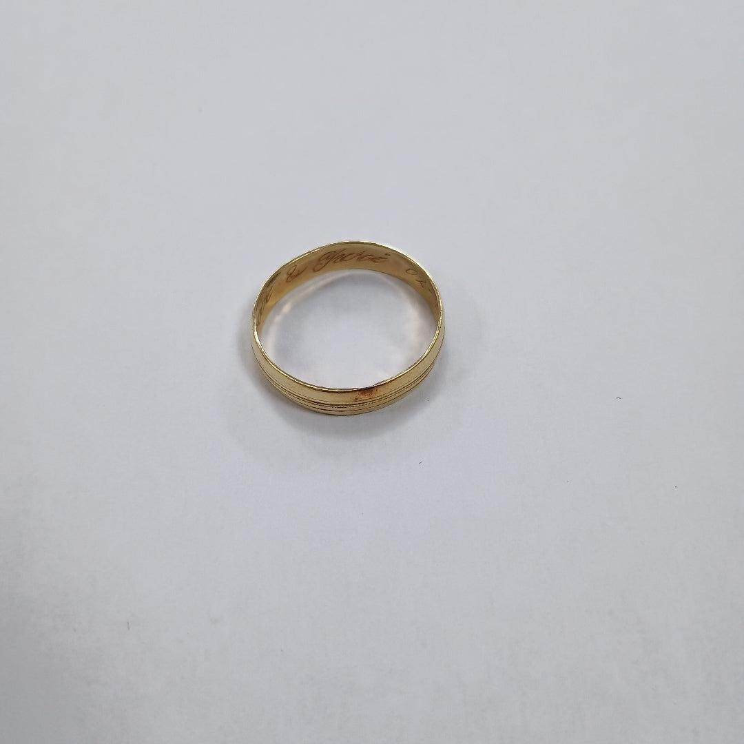 ARGOLLA ORO 10 K 2 GRMS (SEMINUEVO)