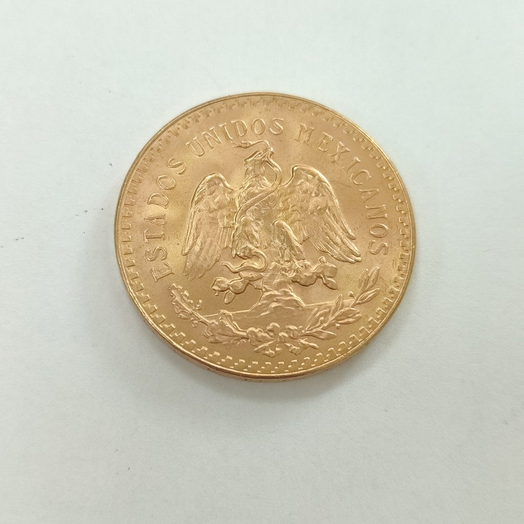 K1 41.6 GRMS 21 K IDENTIFICACIÓN MONEDA NOMINATIVA MONEDAS PESOS 50 PESOS (SEMINUEVO)