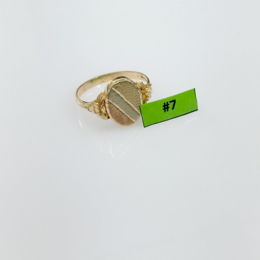 ANILLO ORO 10 K 1.8 GRMS (SEMINUEVO)