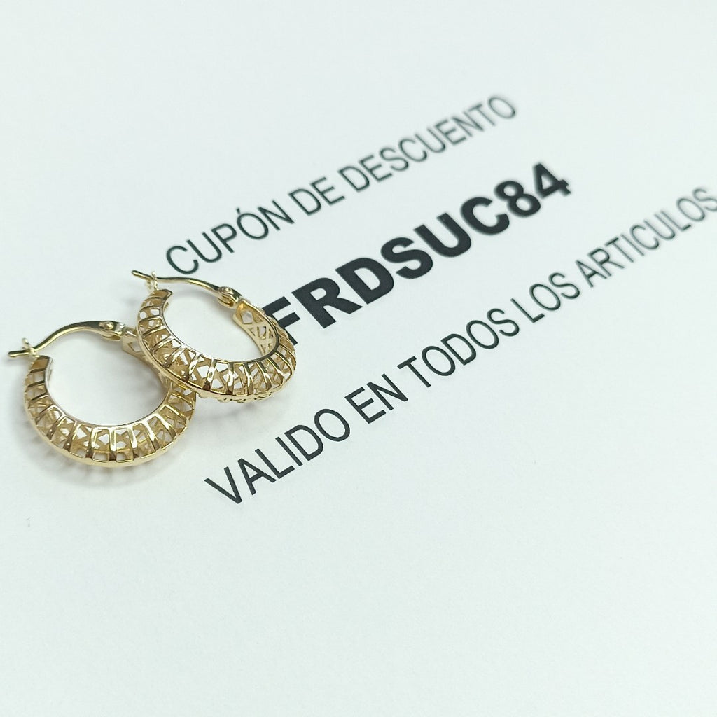 ARRACADAS ORO 14K 2.1 (NUEVO)