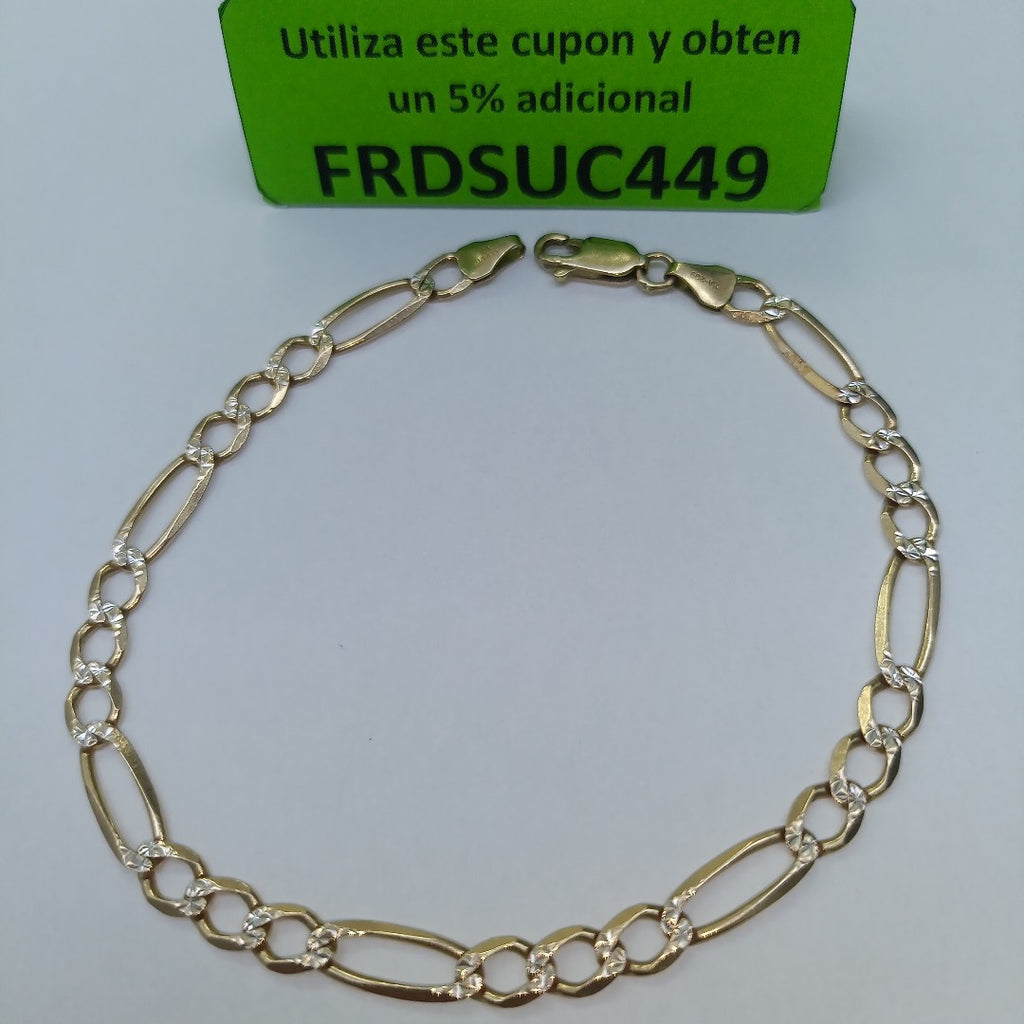 PULSERA ORO 10 K 6.1 GRMS (SEMINUEVO)