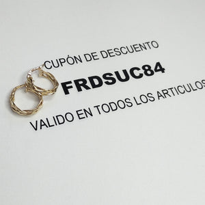 ARRACADAS ORO 14K 1.4 (NUEVO)