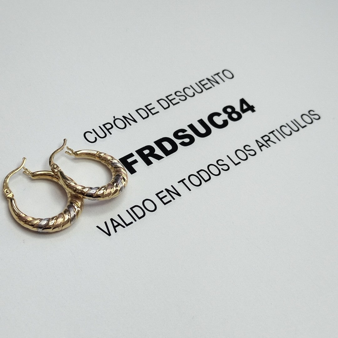 ARRACADAS ORO 14K 1.9 (NUEVO)