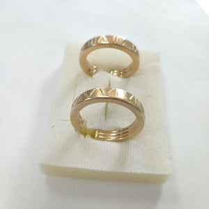 ARRACADAS PAR ORO 14 K 6.7 GRMS (SEMINUEVO)