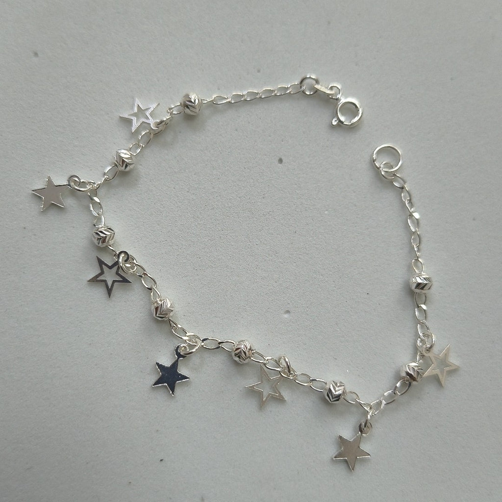 PULSERA TEJIDO ESPECIAL PLATA .925 18 CM 3.1 GR (NUEVO)