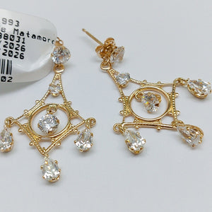 BROQUELES PAR ORO 14 K 2.3 GRMS (SEMINUEVO)