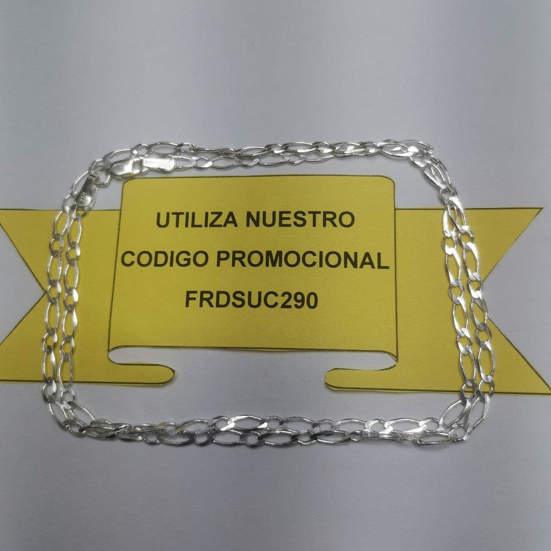 CADENA 1X1 PLATA .925 55 CM 6.82 GR (NUEVO)
