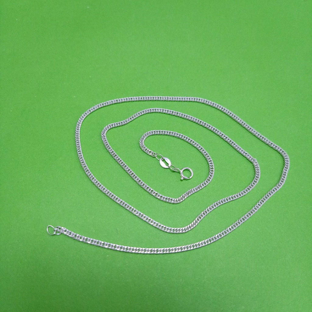 CADENA BARBADA PLATA .925 50 CM 4.22 GR (NUEVO)
