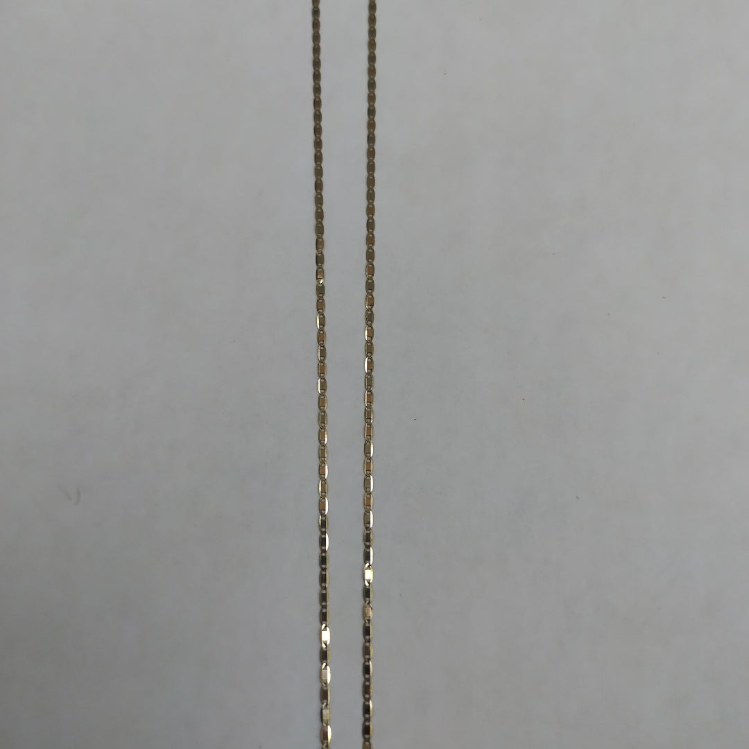 CADENA, DIJE ORO 14 K 2 GRMS (SEMINUEVO)