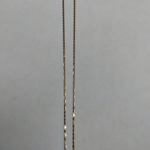 CADENA, DIJE ORO 14 K 2 GRMS (SEMINUEVO)