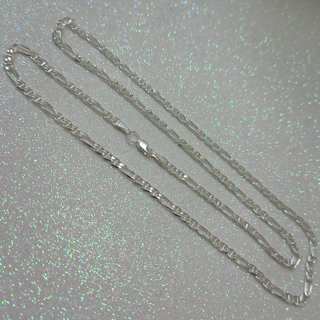 CADENA TEJIDO 3X1 PLATA .925 60 CM 8.1 GR (NUEVO)