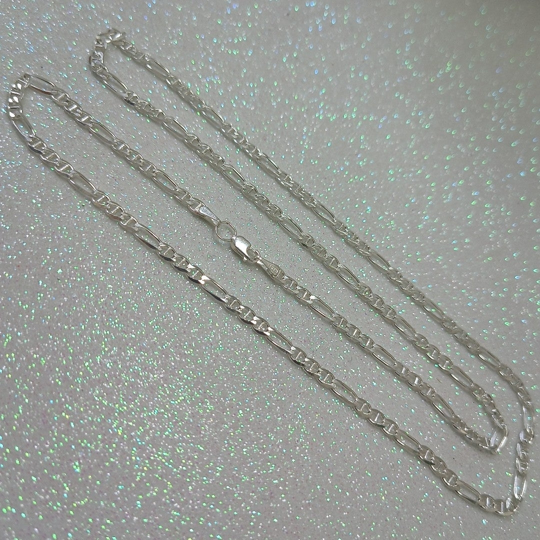 CADENA TEJIDO 3X1 PLATA .925 60 CM 8.1 GR (NUEVO)