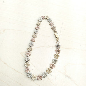 PULSERA ORO COMBINADO 14 K 6.1 GRMS (SEMINUEVO)