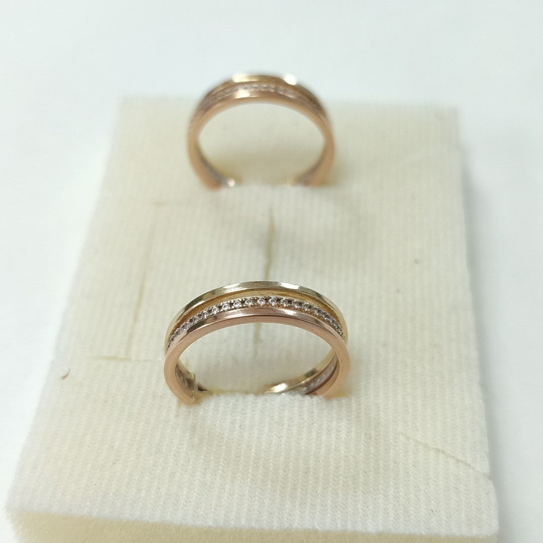 ARRACADAS PAR ORO 14 K 3.6 GRMS (SEMINUEVO)