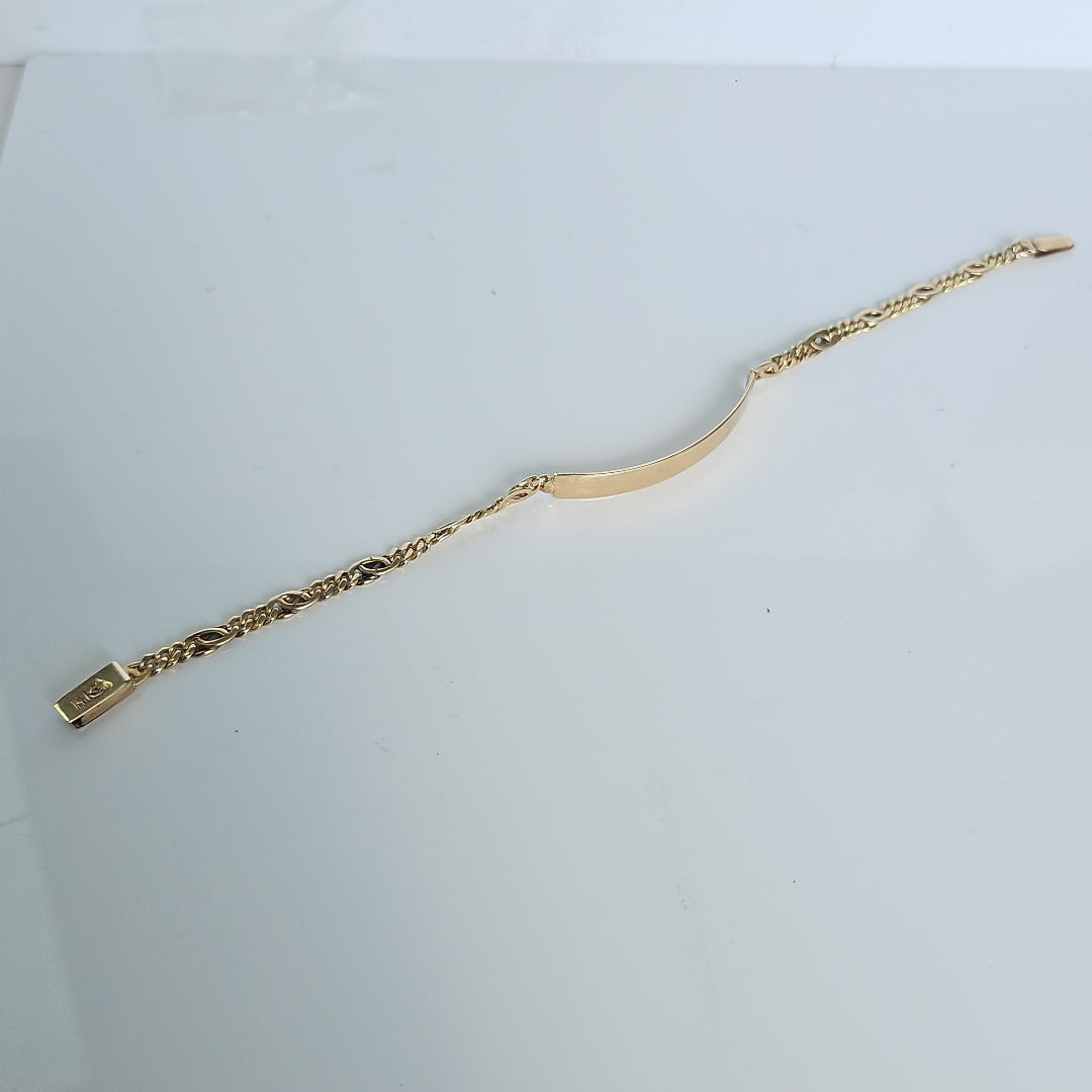 ESCLAVA ORO 14 K 10.3 GRMS (SEMINUEVO)
