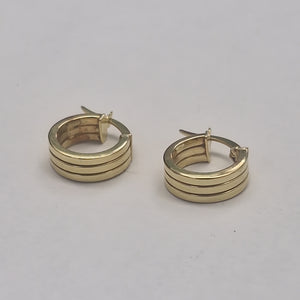 ARRACADAS PAR ORO 14 K 2.4 GRMS (SEMINUEVO)