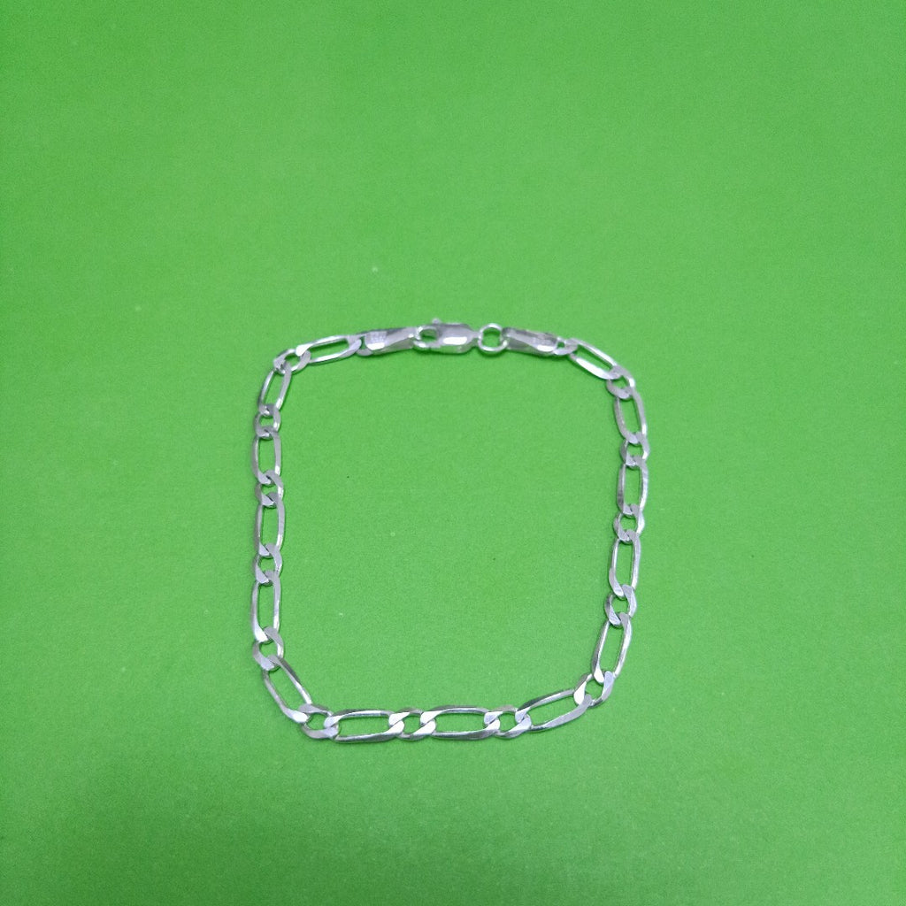 PULSERA TEJIDO 1X1 PLATA .925 18 CM 3.5 GR (NUEVO)