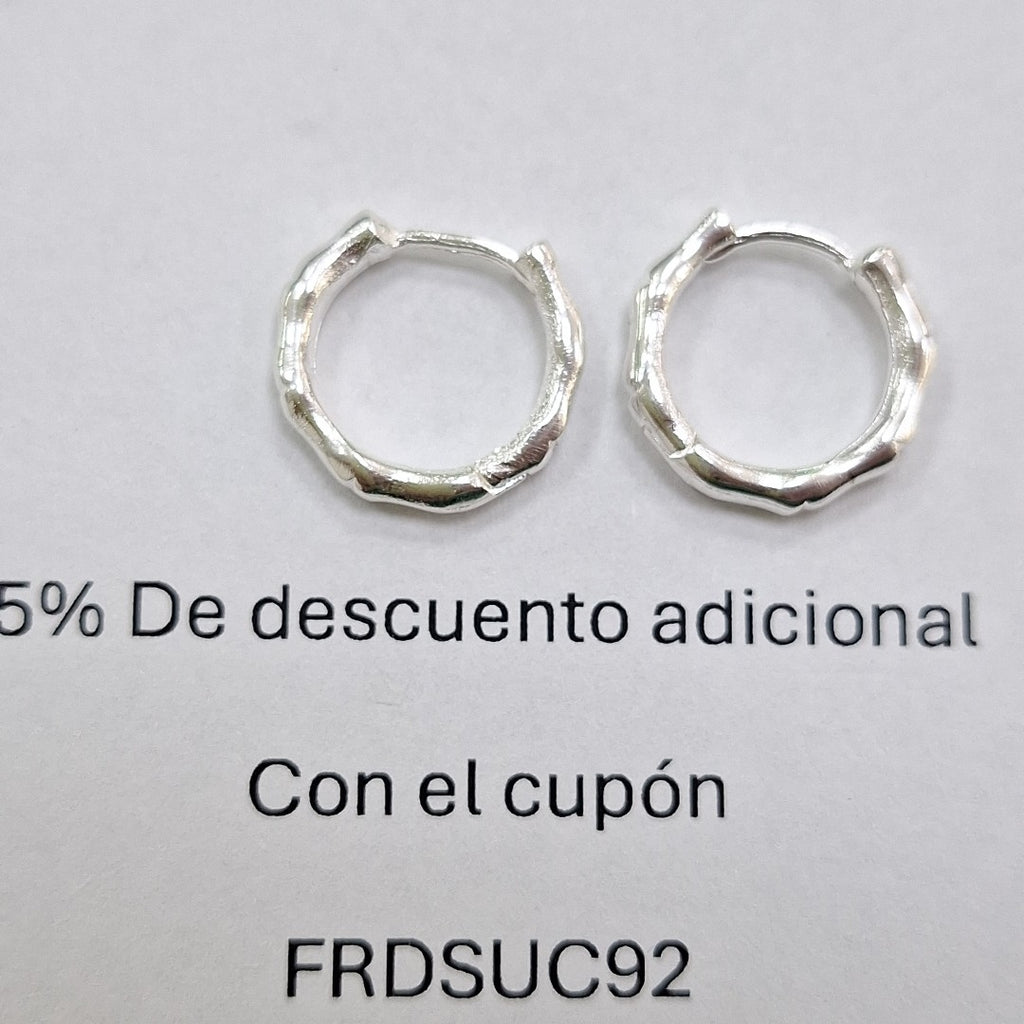 ARRACADAS ESPECIAL PLATA .925 2.9 GR (NUEVO)