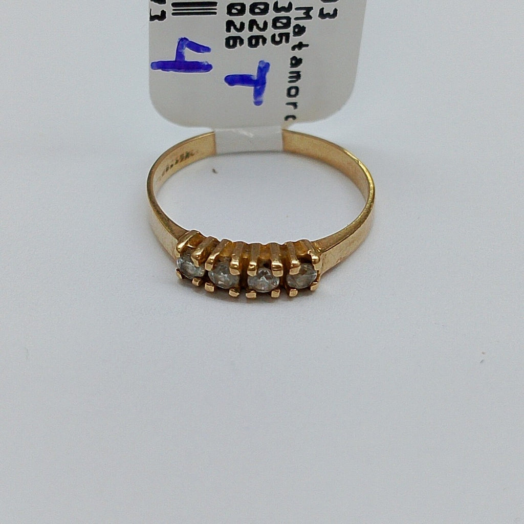 ANILLO ORO 10 K 0,90 GRMS (SEMINUEVO)