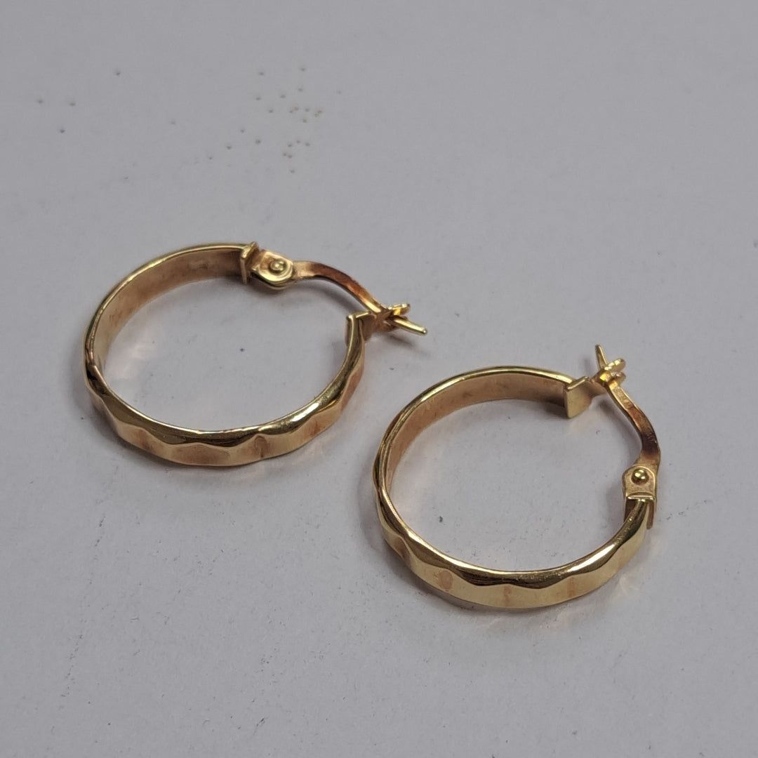 ARRACADAS PAR ORO 14 K 1,30 GRMS (SEMINUEVO)