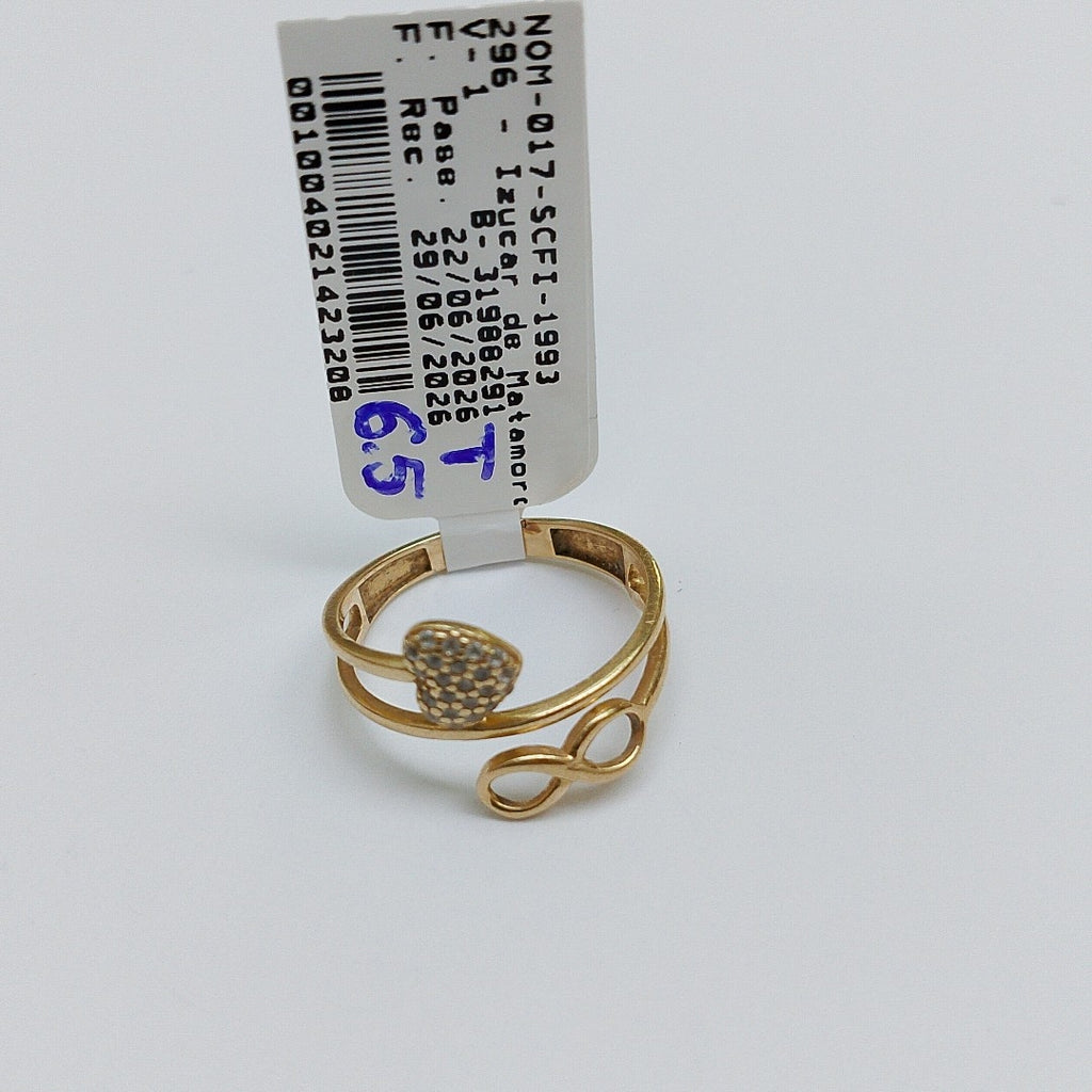 ANILLO ORO 14 K 2,00 GRMS (SEMINUEVO)