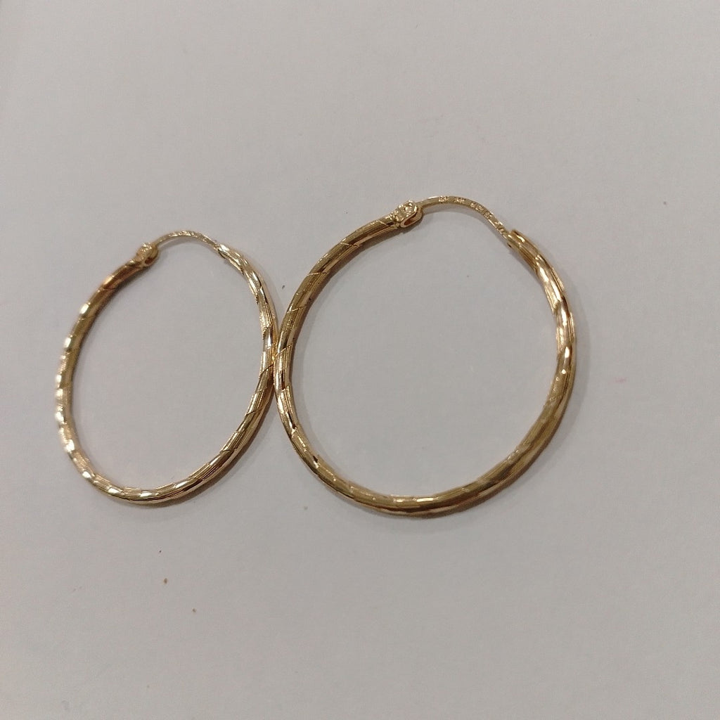 ARRACADAS PAR ORO 14 K 2,70 GRMS (SEMINUEVO)