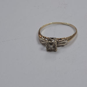 ANILLITO ORO 14 K 1.9 GRMS (SEMINUEVO)