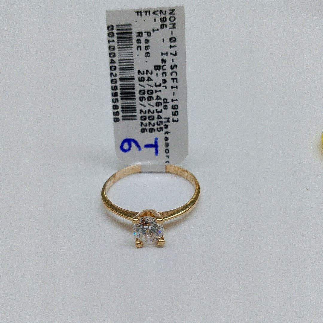ANILLITO ORO 14 K 1.3 GRMS (SEMINUEVO)