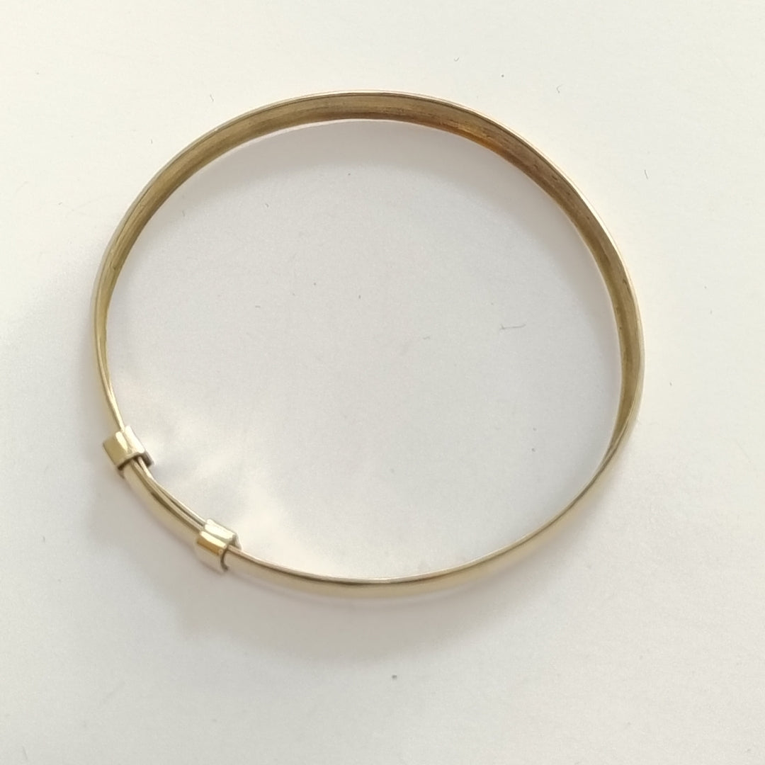 PULSERA RIGIDA ORO 8 K 7.3 GRMS (SEMINUEVO)