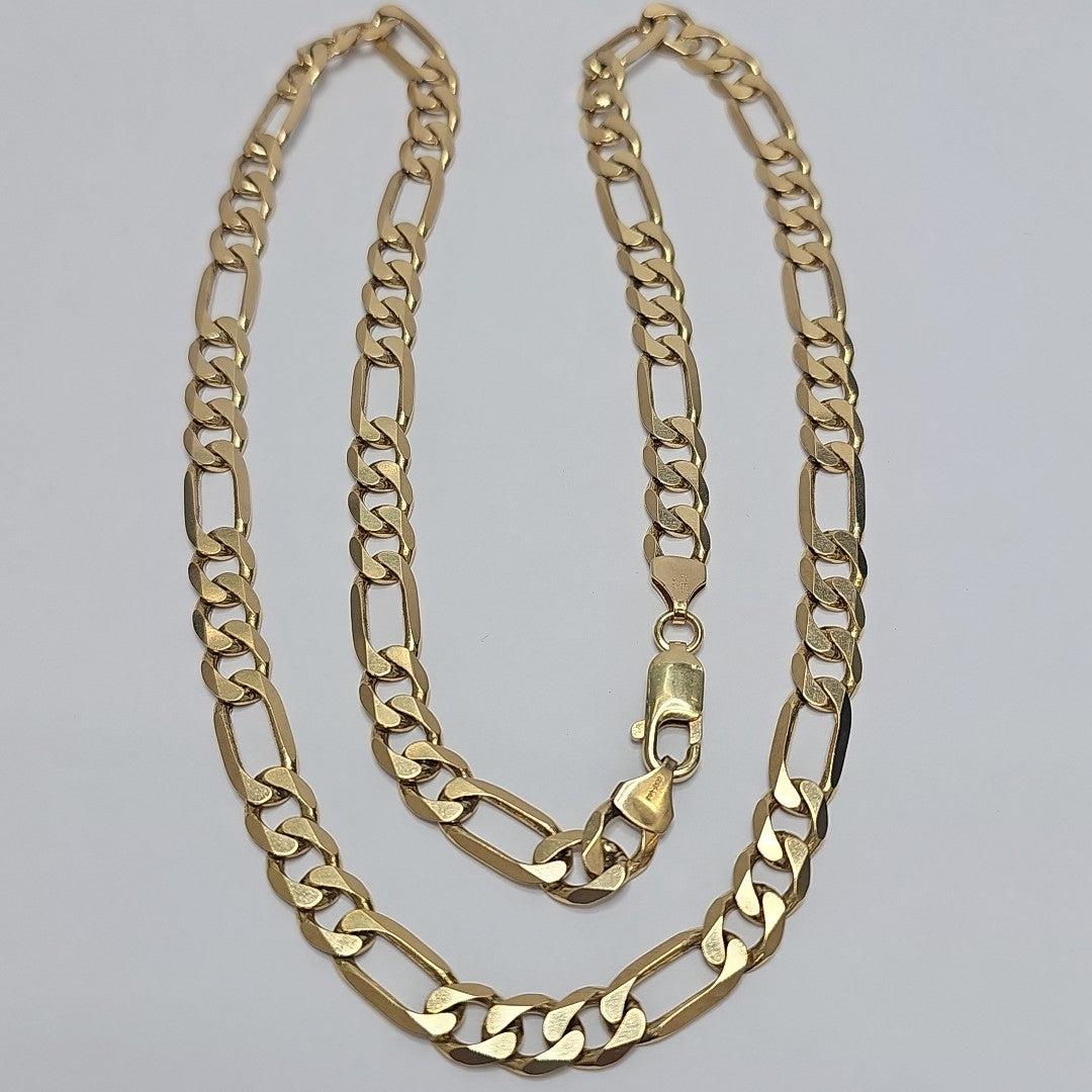CADENAS CARTIER 3 1 AMARILLA ORO 14K 51.1 (NUEVO)