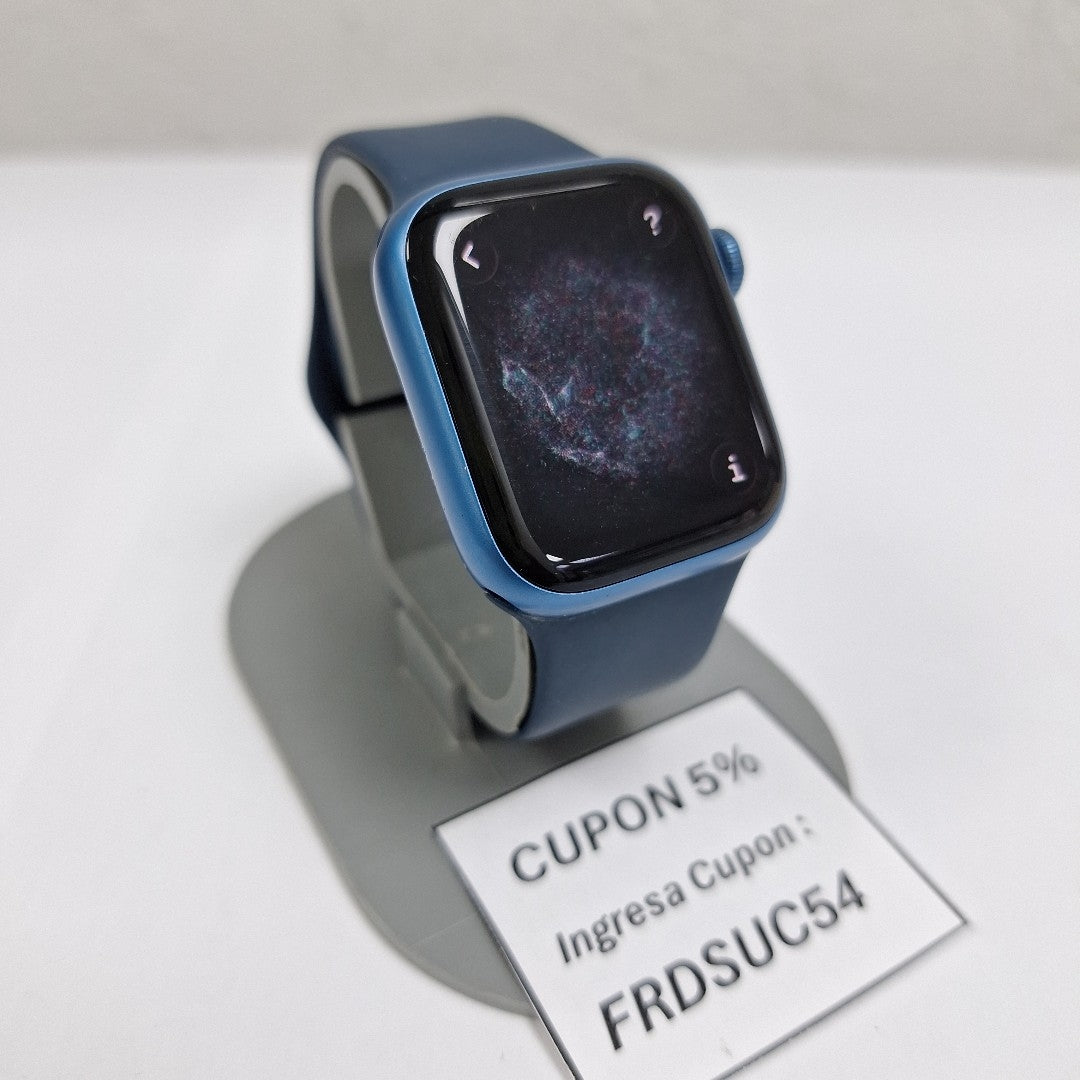 SMARTWATCH APPLE SERIES 7 ALUMINIO A2473 41 MM GPS (SEMINUEVO)