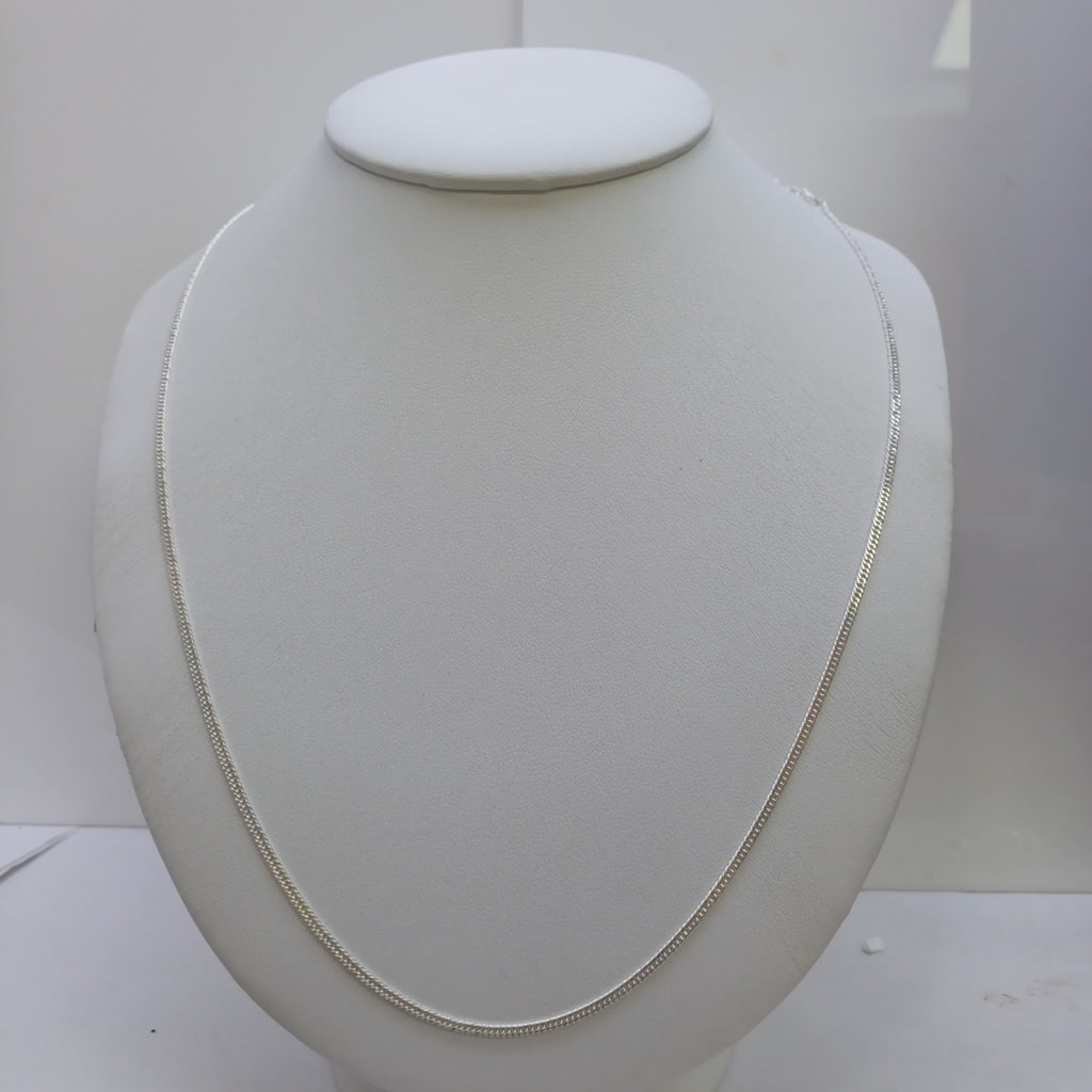 CADENA BARBADA PLATA .925 60 CM 5.02 GR (NUEVO)