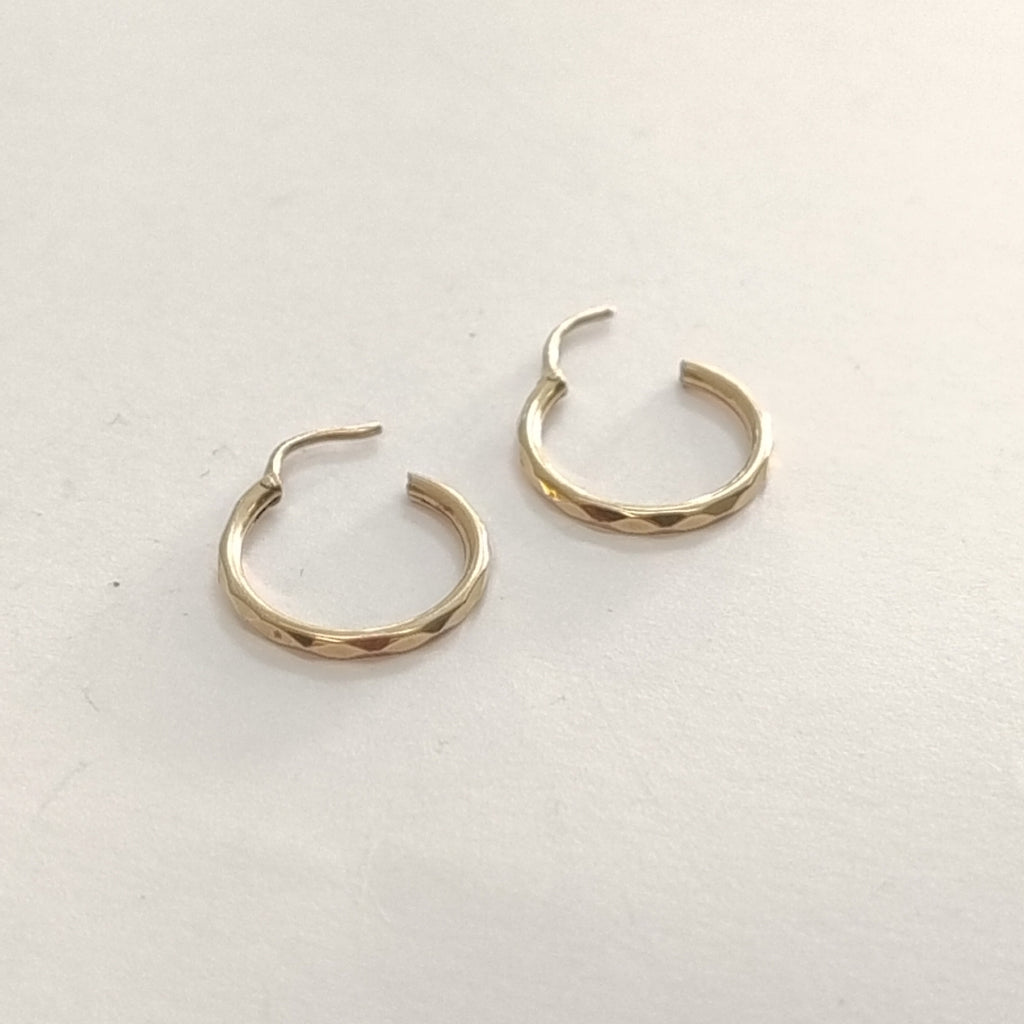 ARRACADAS PAR ORO 10 K 1 GRMS (SEMINUEVO)
