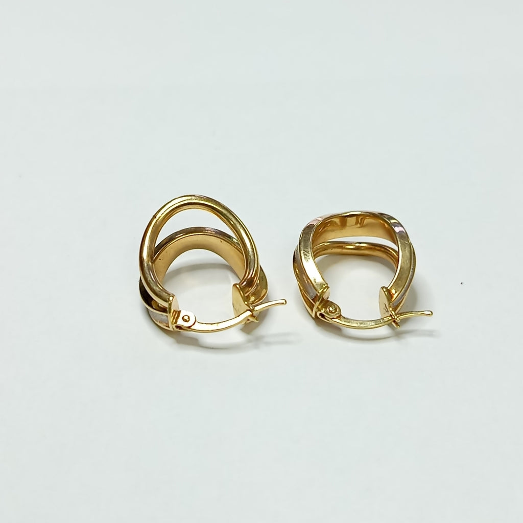 ARRACADAS PAR ORO 14 K 3 GRMS (SEMINUEVO)