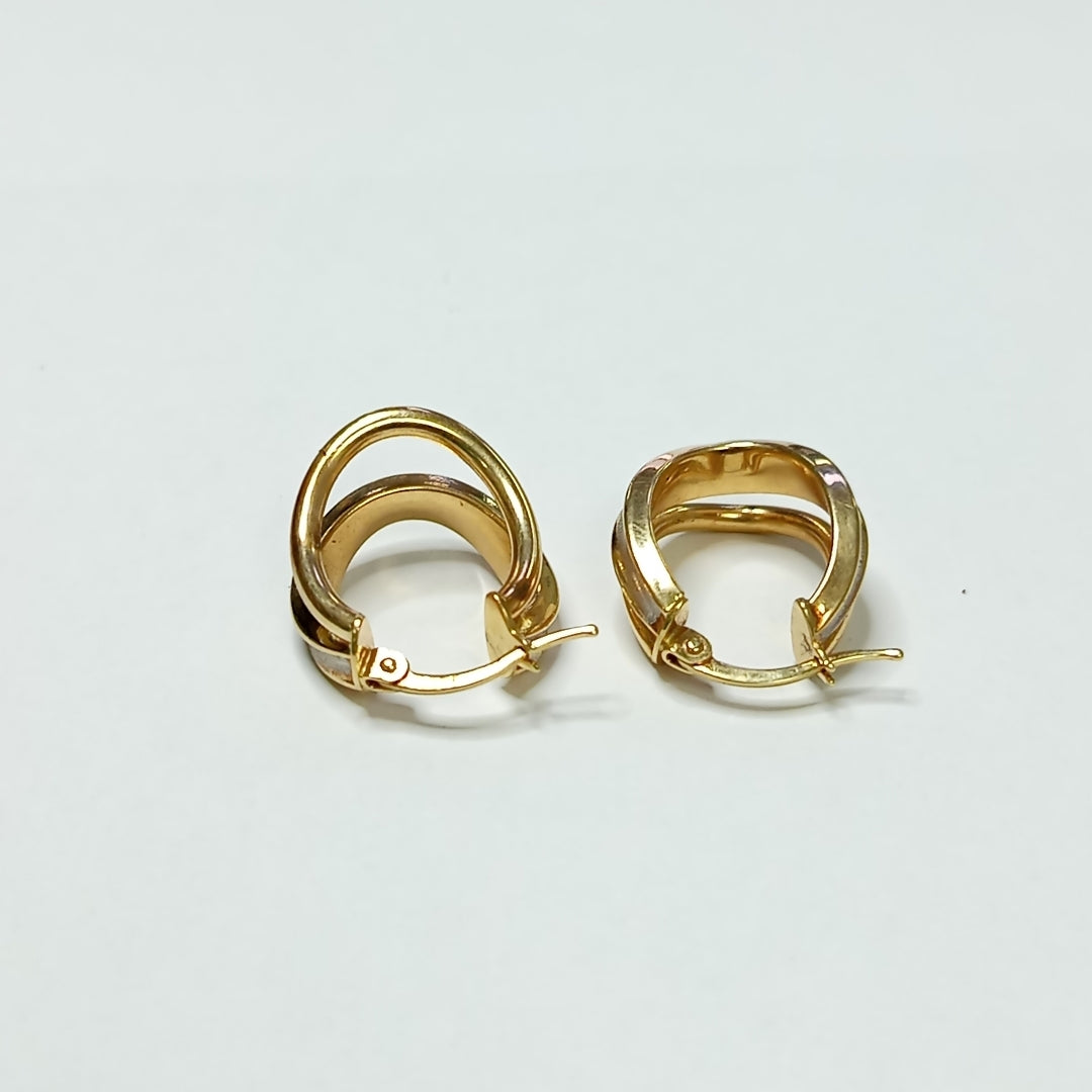 ARRACADAS PAR ORO 14 K 3 GRMS (SEMINUEVO)