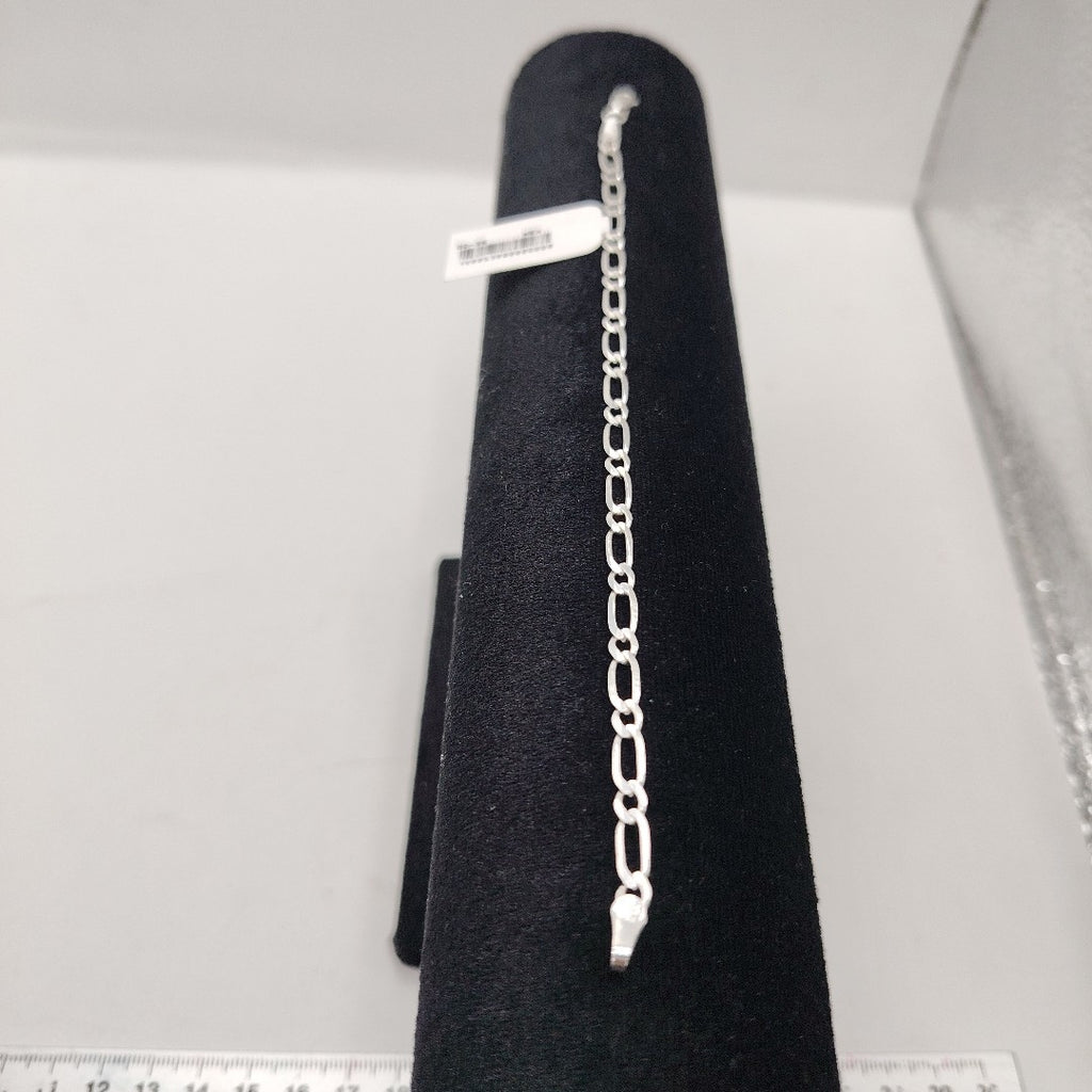 PULSERA TEJIDO 1X1 PLATA .925 18 CM 3.5 GR (NUEVO)